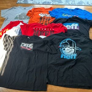 Great condition all means XL except Oakley is L